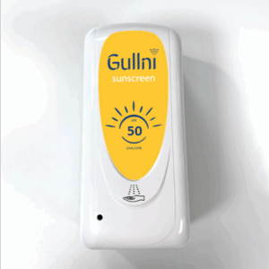 Wanddispenser zonnebrandcreme - contactloze bediening